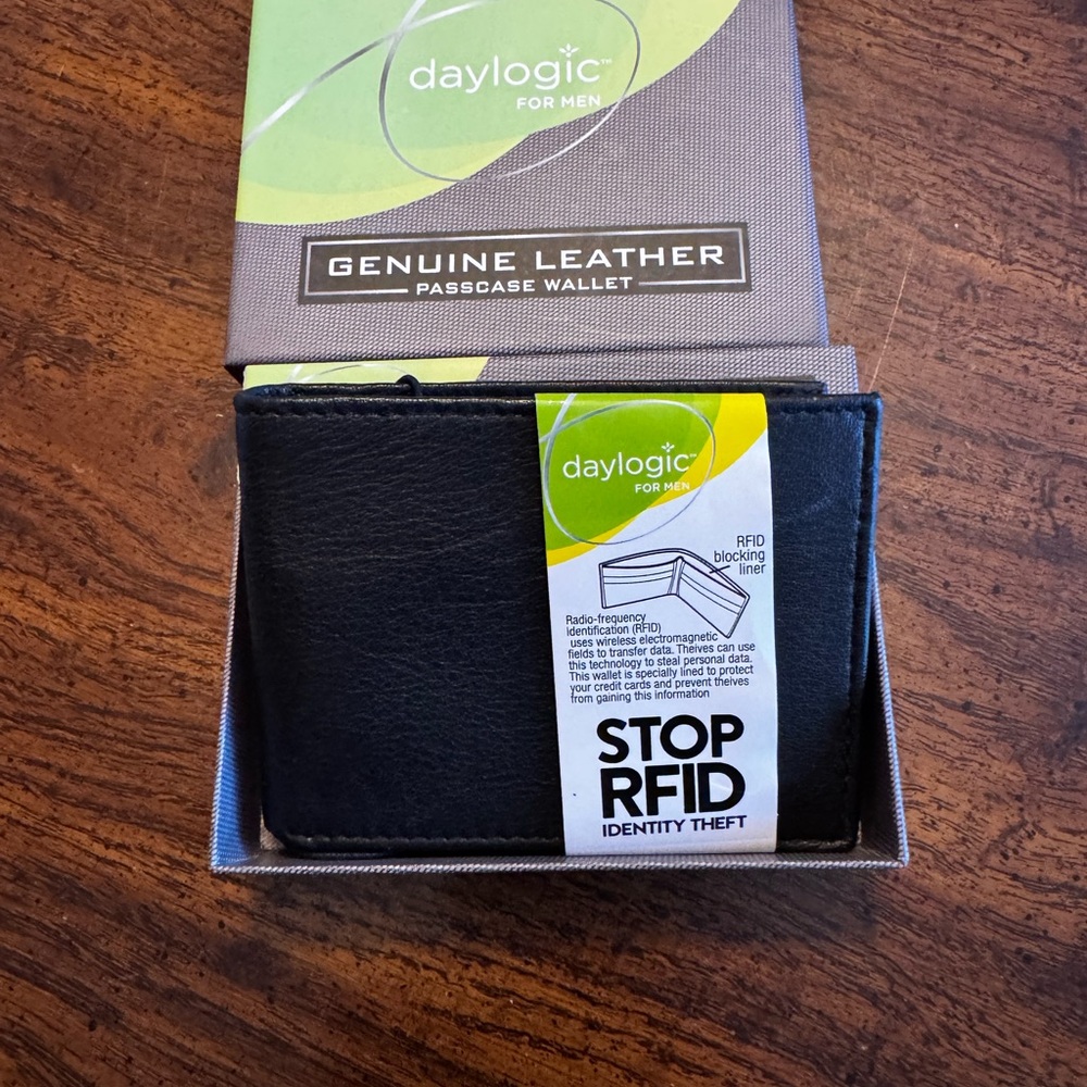 Black Genuine Leather Wallet